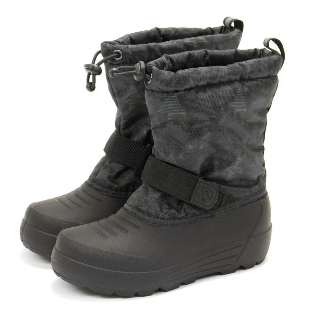 Northside Frosty Black Kids Snow Boots NWT - Size 4